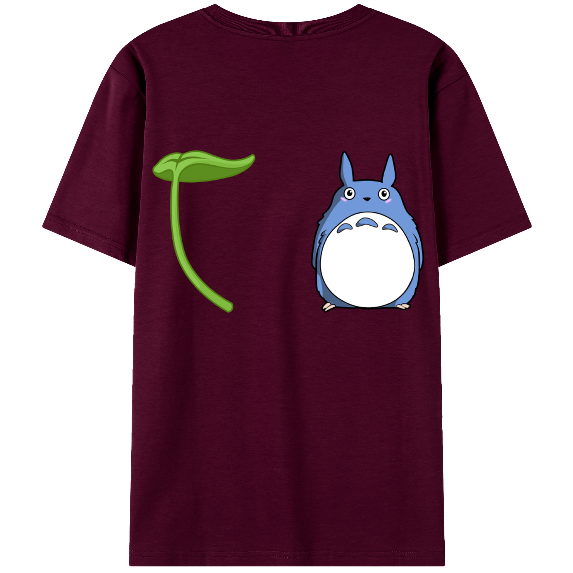（画像用） となりのトトロ 草壁メイ 草壁サツキ My Neighbor Totoro Satsuki Kusakabe Mei Kusakabe レディース半袖Tシャツ(バックプリント)